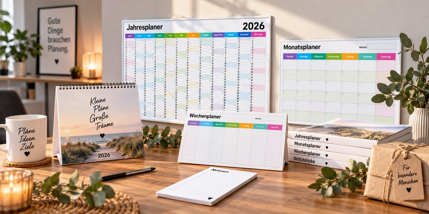 Monatsplaner und Organisation